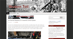 Desktop Screenshot of moderntoil.com